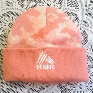 Reebok, RBX, Pink Camouflage Beenie Hat